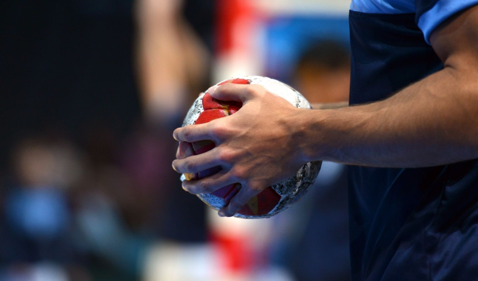 Handbollsträning i Albir, Spanien