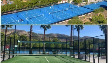 Tennis experience in Albir!